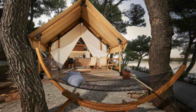Premium two bedroom safari loft tent (2+2)