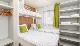 Deluxe camping villa sea view
